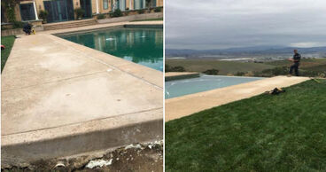 Residential Pool Deck Lift - American Canyon, CA